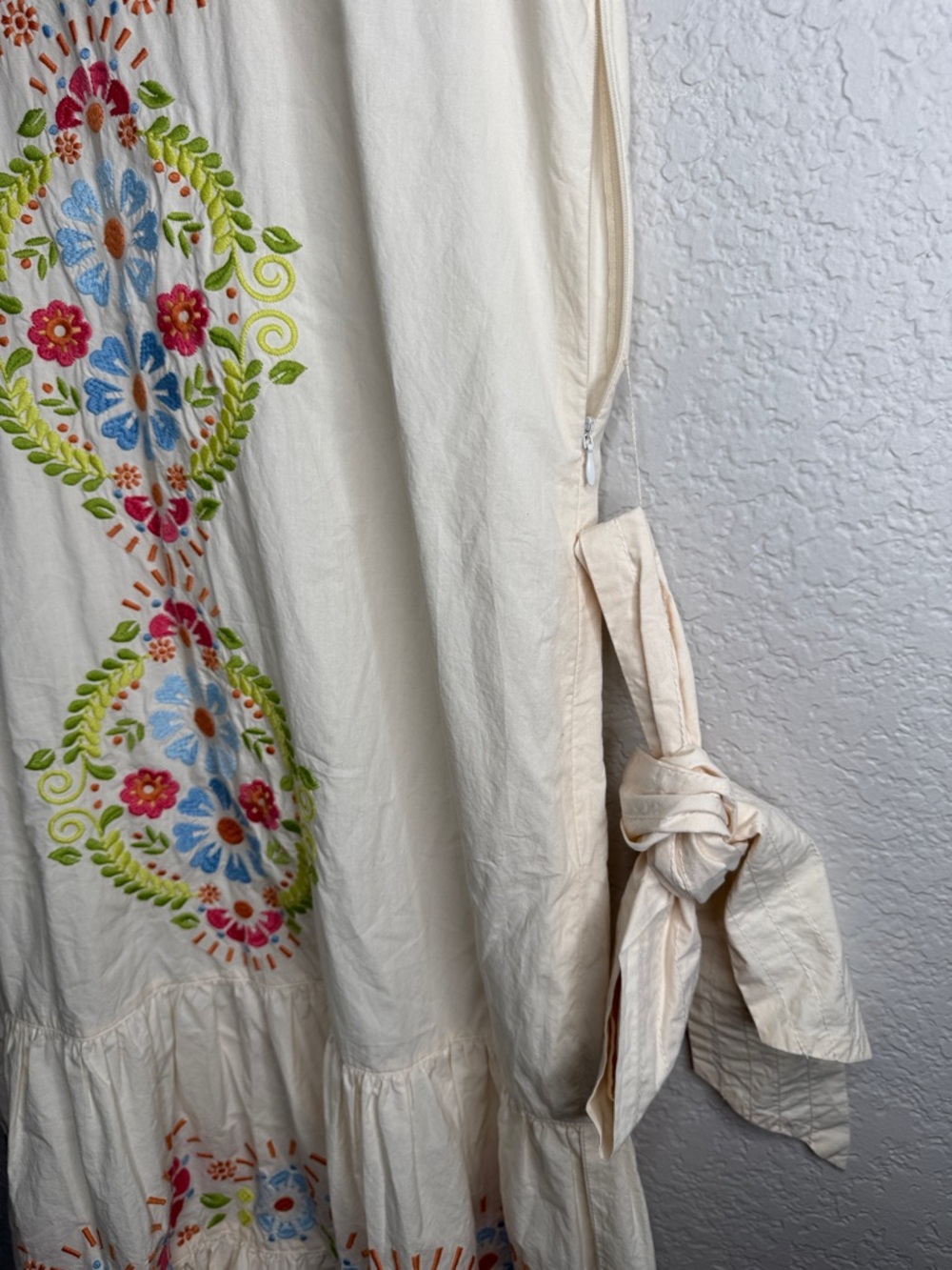 Sendero Provisions The Emelia Dress Small Western Maxi Dress Floral Embroidery - Picture 4 of 7
